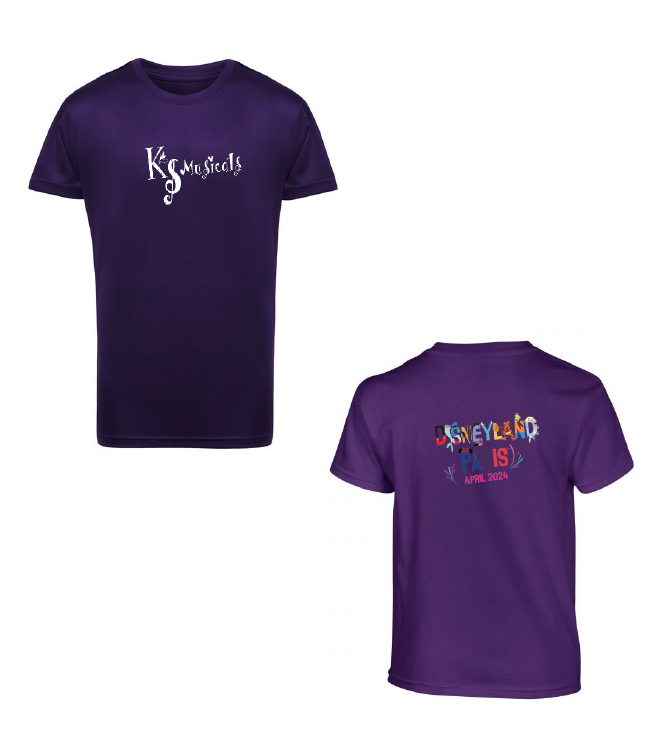 KS Musicals Disneyland 2024 T Shirt