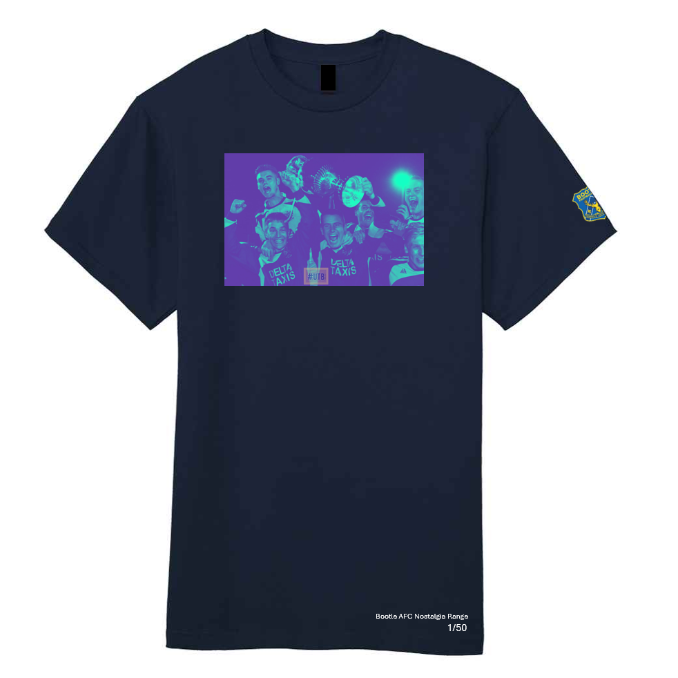 Bootle FC Nostalgia Range T-shirt 1 *limited edition*