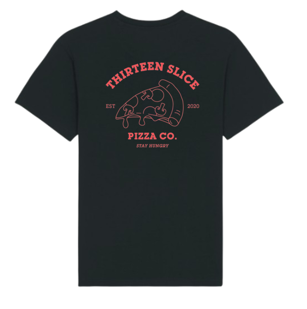 Industry 13 Slice Pizza T Shirt *NEW*