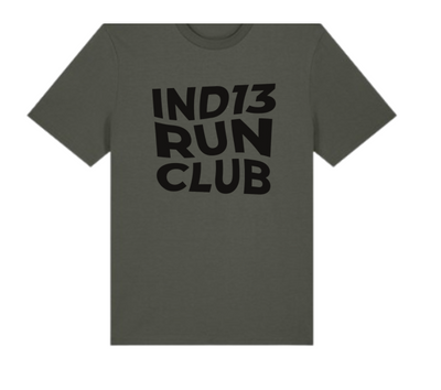 Industry 13 Rather Not Run Club T Shirt (standard fit) *NEW*