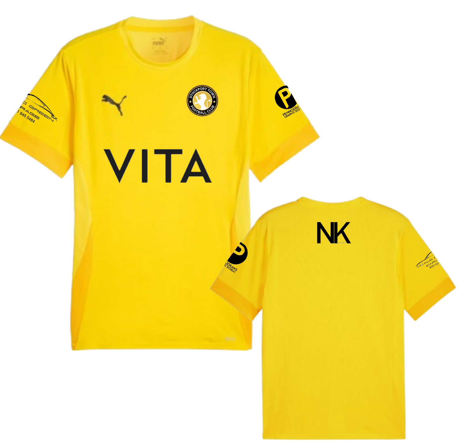 Stockport Town FC Official Away Replica Shirt