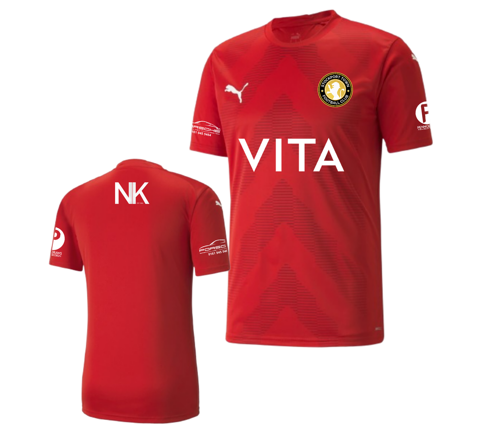 Stockport Town FC Official Home Replica Shirt