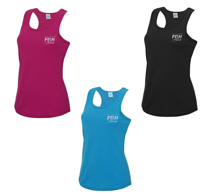 FGH Elite Running Club Womens Fit Vest