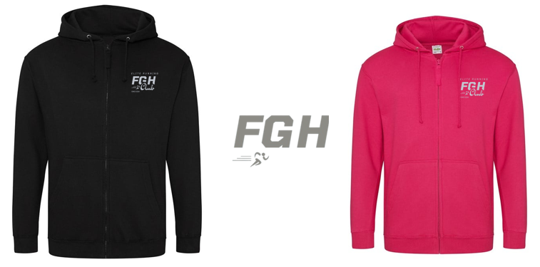 FGH Elite Running Club Zipped Hoody