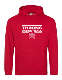 Barrow Thorns Basketball Hoody (white logo)