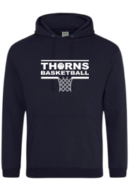 Barrow Thorns Basketball Hoody (white logo)