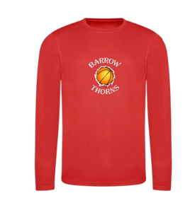 Barrow Thorns Basketball T Shirt (long sleeve)
