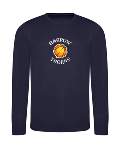 Barrow Thorns Basketball T Shirt (long sleeve)