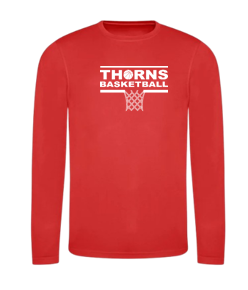 Barrow Thorns Basketball T Shirt (long sleeve)