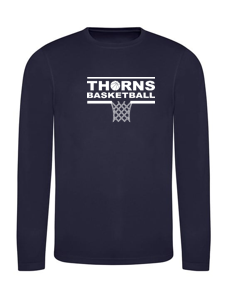 Barrow Thorns Basketball T Shirt (long sleeve)