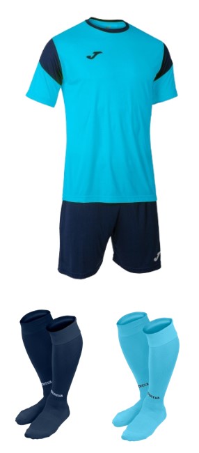Joma Fluor Turquoise/Navy Phoenix Kit - SALE!