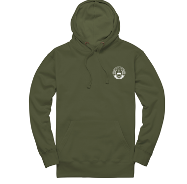 School Leavers Hoodie - Army Green