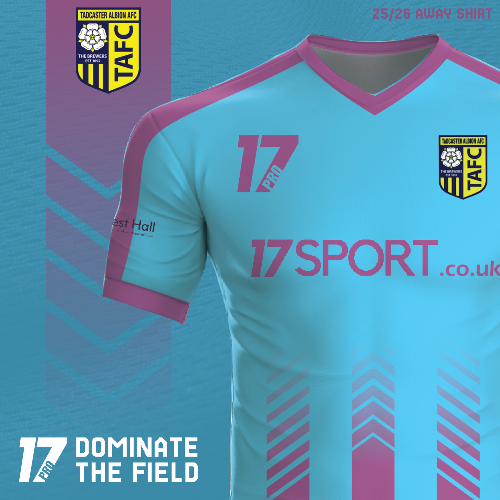Tadcaster Albion FC 2025/26 Away Shirt