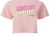 'Industry Thirteen' Cropped T Shirt