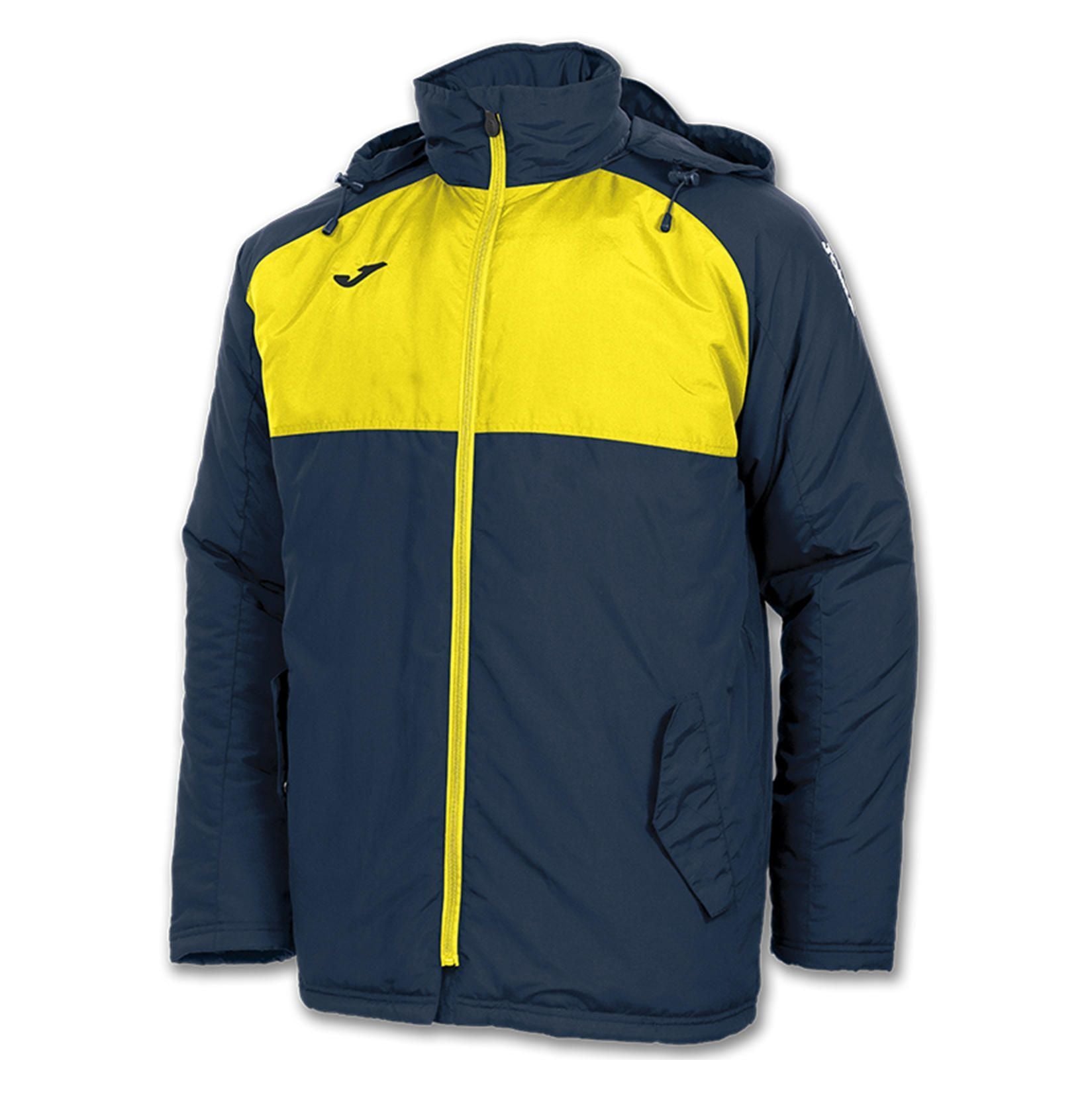 Joma Andes Winter Jacket (Youth) - Navy/Yellow