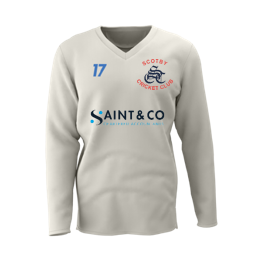 Scotby CC Whites Sweatshirt Long sleeved