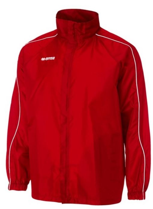 Errea Basic Giacca Rain Jacket (red)