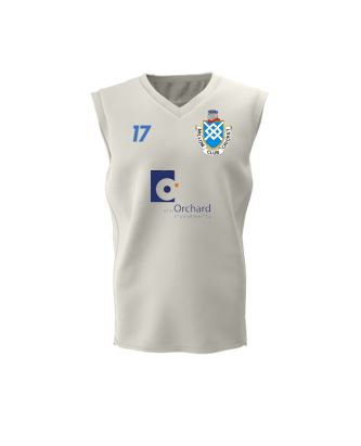 Millom CC Whites Sleeveless Sweater